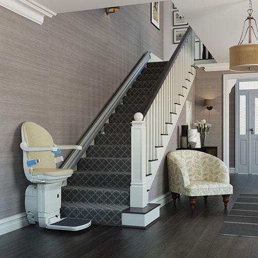 Straight stairlifts